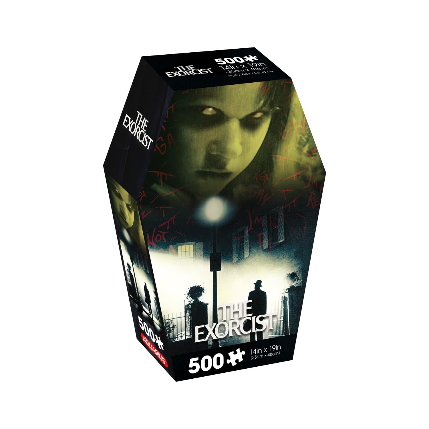 Amazon.com: AQUARIUS The Exorcist Horror Movie 500 Piece Jigsaw